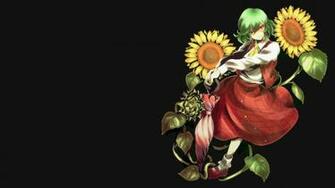 Touhou Dress Wallpaper Green Eyes Kazami