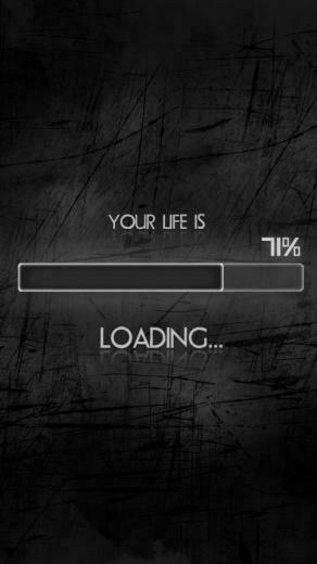 Your Life Is Loading Scratches iPhone Wallpaper Ipod HD
