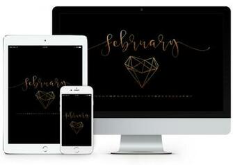 So You Can The February Desktop Calendar Wallpaper