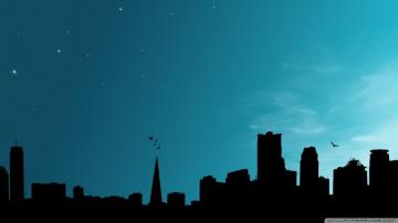 City Vector Wallpaper Wallpoper