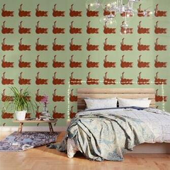 Silkscreen Guitar Print Wallpaper By Ulyanaandreeva Society6