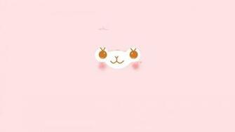 Jelly S Fancy Alpacasso Facial Wallpaper Pink Edition