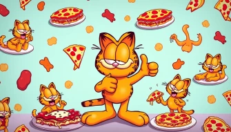 Funny Garfield Wallpaper