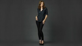 Stana Katic Background Wallpaper High Definition Quality