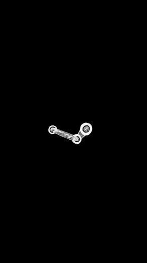 Steam Sketch Logo iPhone Wallpaper