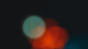 Wallpaper Minimal Bokeh Blur Dual Wide