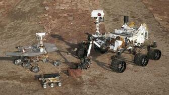 Robots Mars Pathfinder Rover Curiosity Wallpaper