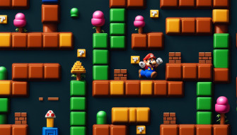 Super Mario Bros Brick Wallpaper