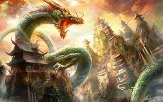 Oriental Dragon Wallpaper iPhone
