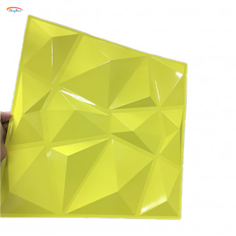 Custom Pvc Wave Board Panel Outdoor 3d Wallpaper Decoration Brick