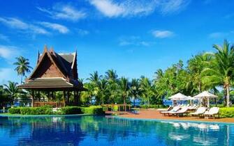 Beautiful Hotel Swimming Pool Wallpaper HD For Desktop