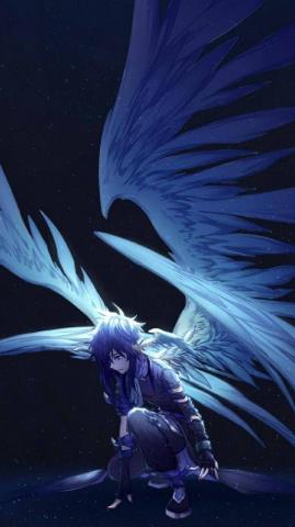 Anime Wings Wallpaper By Prettyred71