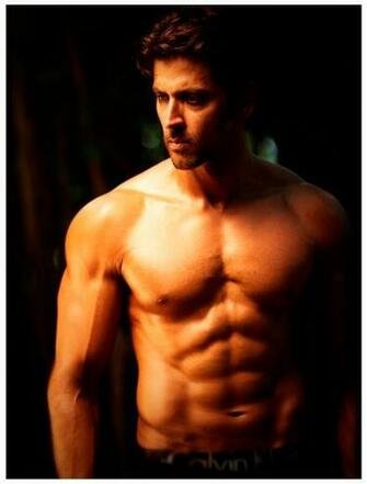 Bollywood Actor Hrithik Roshan Six Pack Abs HD Image