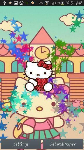 Bigger Hello Kitty 3d Live Wallpaper For Android Screenshot