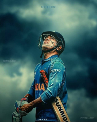 Ms Dhoni Wallpaper On