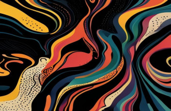 Black And Color Wallpaper