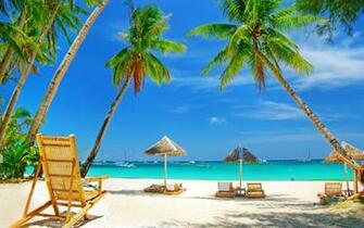 Rumbi Island Grill Beach Wallpaper