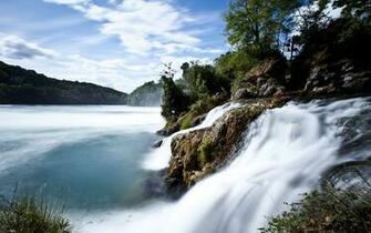 Rhine Falls Wallpaper Nature
