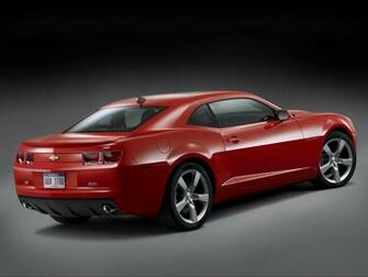 Red Chevrolet Camaro Desktop Wallpaper