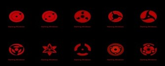 Sharingan Eye Boot Screen By Adiim