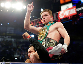 Championship Belt Of Saul Canelo Alvarez Wallpaper