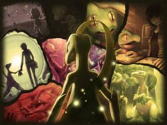 Grovyle From Pokemon Mystery Dungeon Dark Time Sky Series