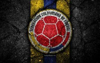 Wallpaper Colombia National Football Team 4k Emblem