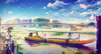 Beautiful Day Anime Desktop Wallpaper Coolvibe Digital