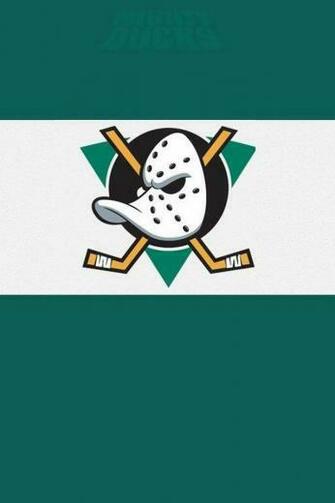 Anaheim Ducks Logo iPhone Ipod Touch Android Wallpaper