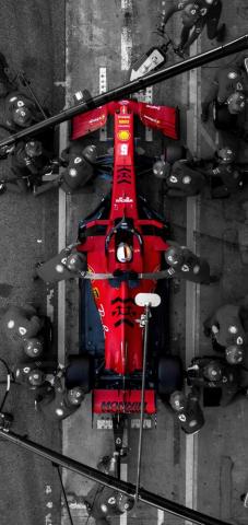 Sf1000 In The Pits Mobile Wallpaper R Formula1