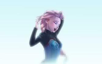 Wallpaper Frozen Cold Heart Elsa Drawing Painting