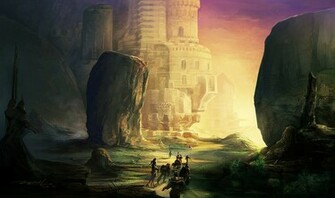 Dark Fantasy Land Wallpaper From