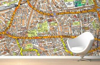 Street Map Wallpaper Wall Mural Muralswallpaper Co Uk