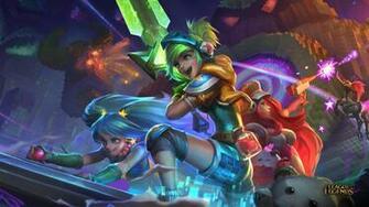 Team Arcade League Of Legends Wallpaper HD Art Lol