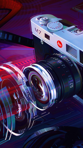 Camera Digital Art Wallpaper 4k