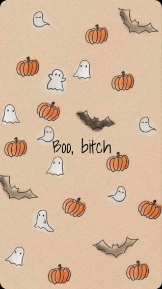 iPhone Cute Halloween Background Wallpaper