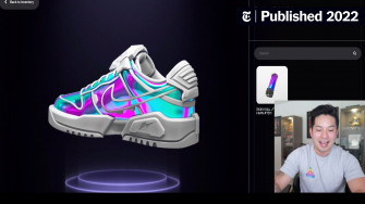 Nike Sold An Nft Sneaker For The New York Times