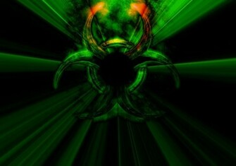 Bio Radiation Radioactive Sci Fi Poison Difference Skulls Wallpaper