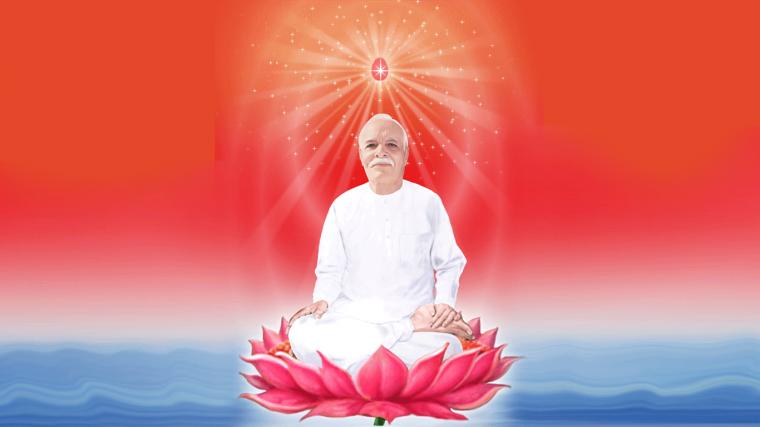 Aum Baba Flag Swastik Vishnu Brahma Kumari HD