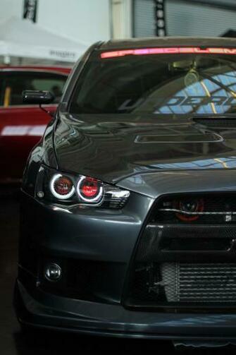 Mitsubishi Evo X Reminds Me Of The T800 Model