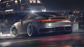 Wallpaper 4k Porsche Gt3 Gt Rear
