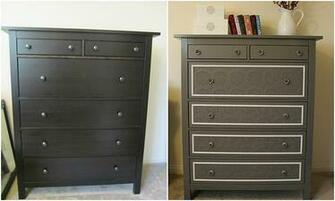 Materials Hemnes Drawer Dresser Raw Wood Trim Paintable Wallpaper