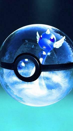 Dragonair In Pokeball Tap To See More Cute Pokemons Glossy