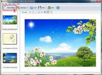 Android Photo Wallpaper Create New