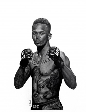 Israel Adesanya Background Wallpaper