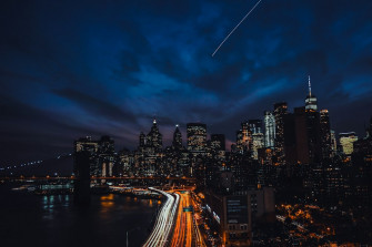 New York Night Pictures Image