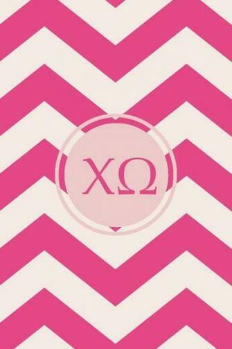 Chi Omega iPhone Monogram Background