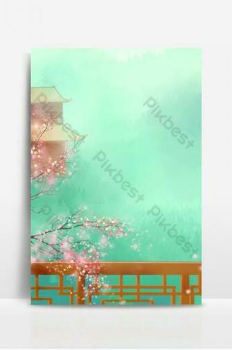 Archaeological Architecture Landscape Illustration Background