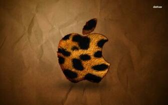 Leopard Skin Apple Wallpaper Computer