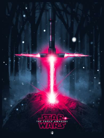 Star Wars The Force Awakens A Lightsaber In Stone Screen